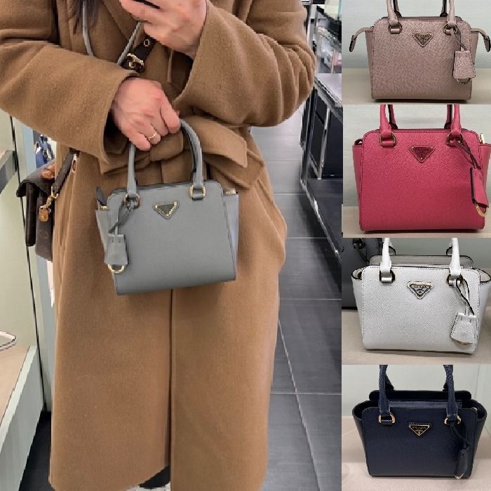 入手困難◇PRADA◇サフィアーノレザー クロスボディバッグ 人気 (PRADA