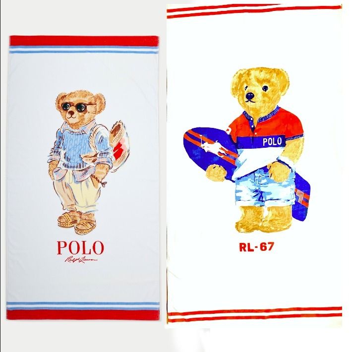 ポロラルフローレン ポロベアー ビーチタオルバスタオル (Ralph Lauren