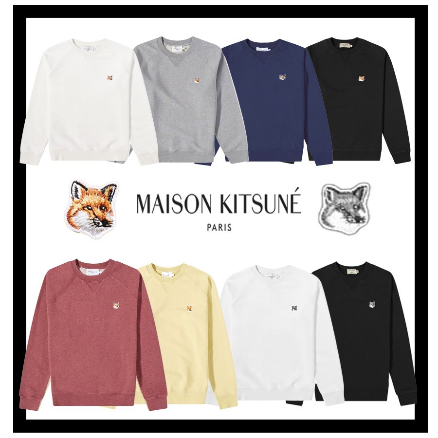 ☆MAISON KITSUNE☆ メゾンキツネ フォックスパッチ スウェット