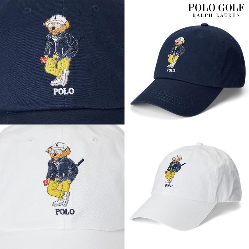 ラルフ ローレン] ポロ ゴルフ キャップ ポロベア (2color) (POLO