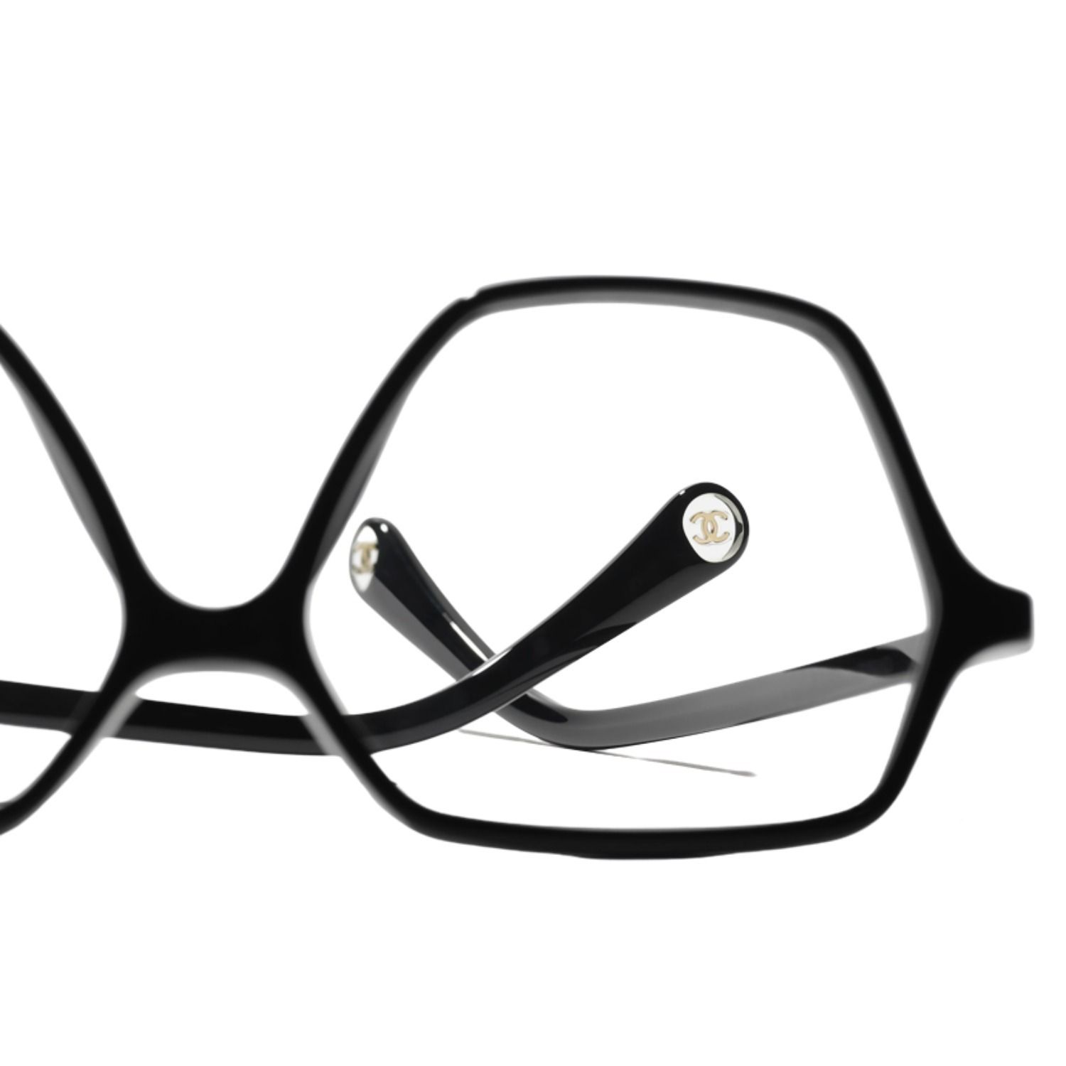 CHANEL シャネル ロゴ スクエア シェイプ Glasses メガネ CH3447