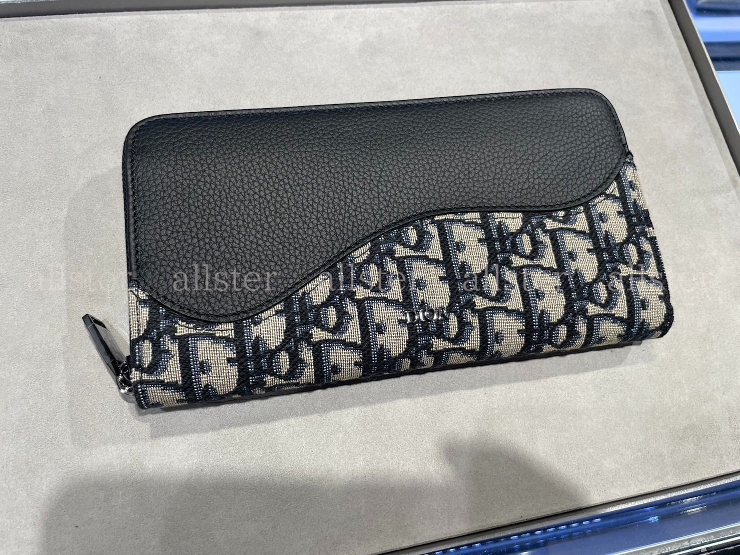 DIOR】ディオール SADDLE サドル 長財布 オブリーク 無地 (Dior/長財布