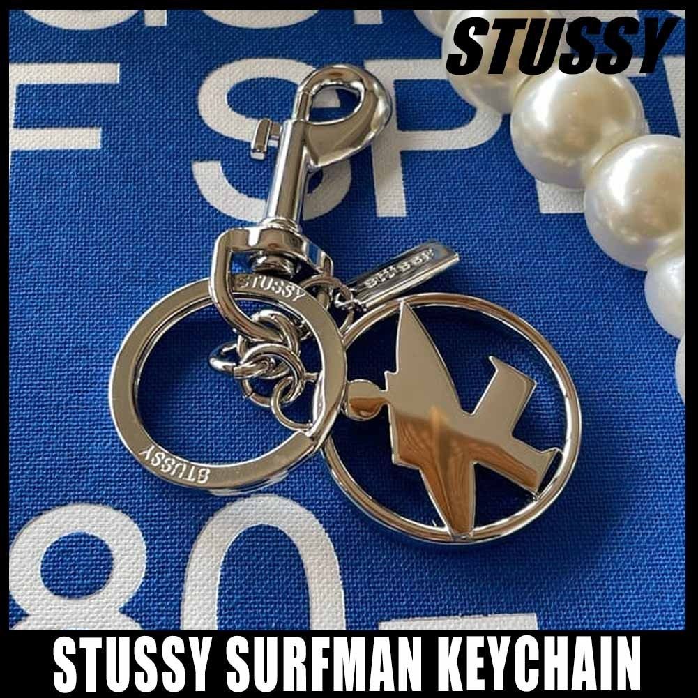 ◇大人気商品◇STUSSY SURFMAN KEYCHAIN◇送料無料◇ (STUSSY/キー