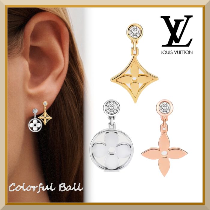 安心国内】Louis Vuitton ピアス イディール 片耳 単品 (Louis Vuitton