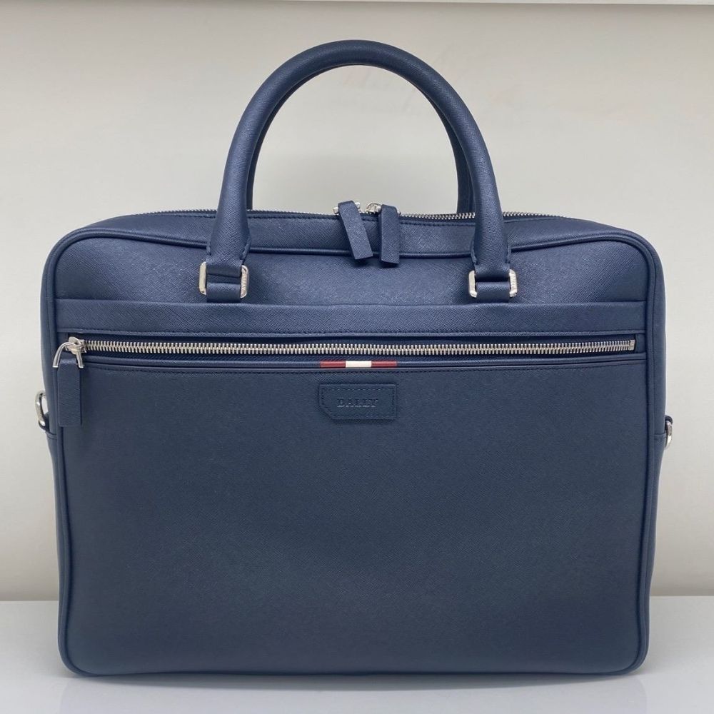 都会的 バリー ビジネスバッグ Pauly ブリーフケース ストライプ