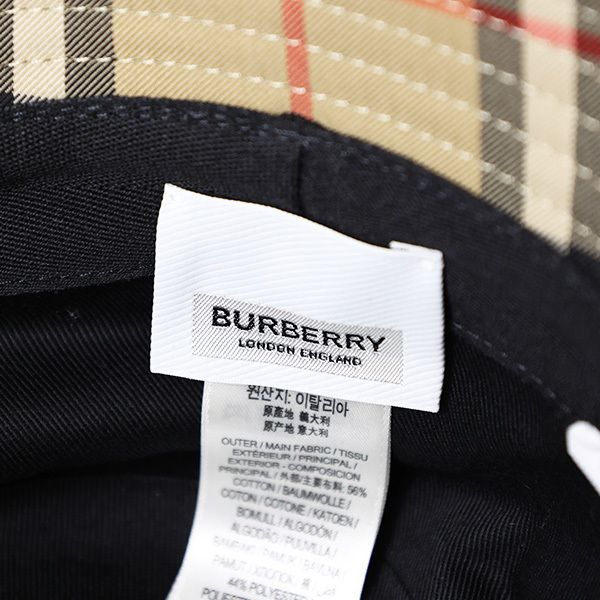 Burberry バーバリー バケットハット 帽子 ヴィンテージチェック