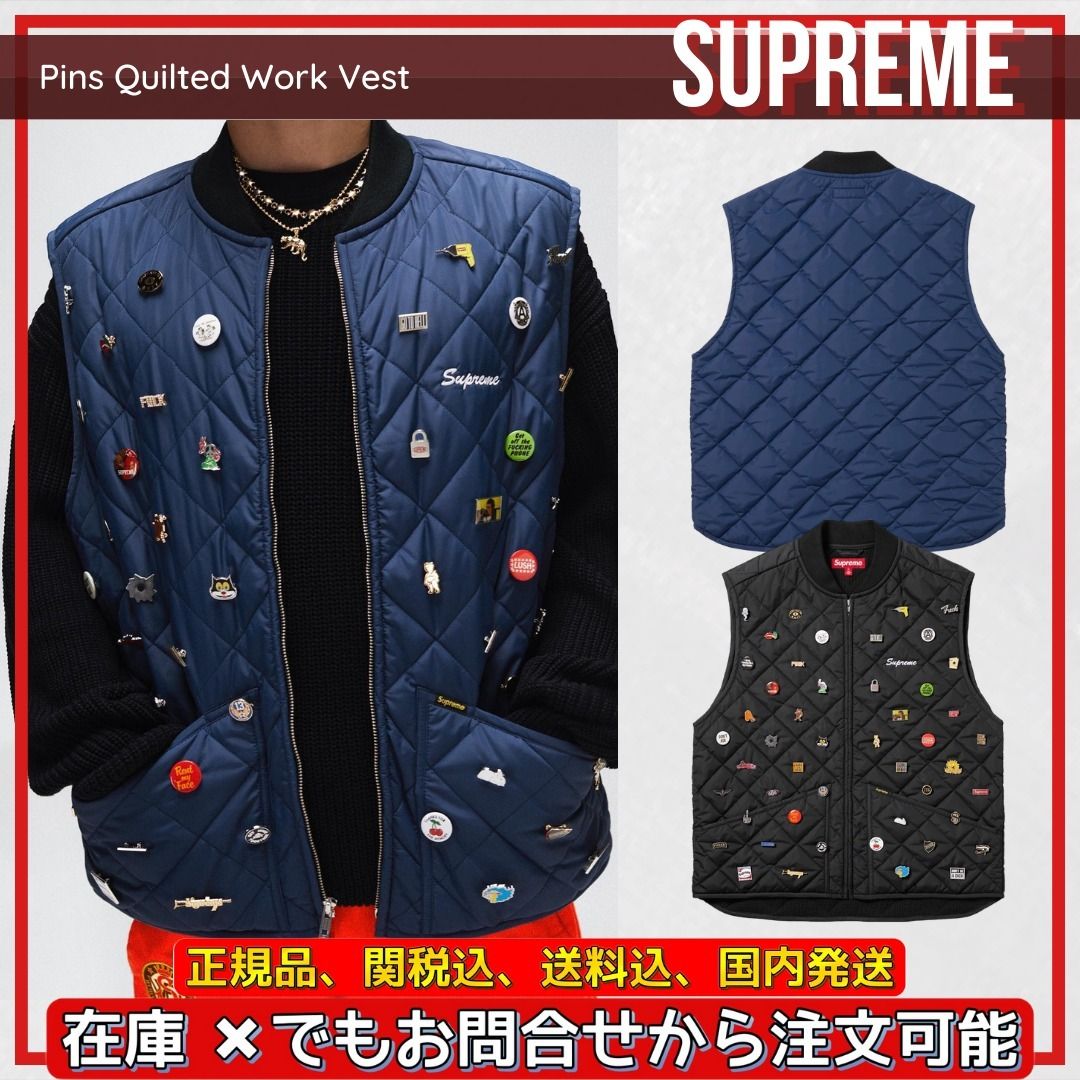 Supreme} シュプリーム ベスト Vest 送料関税込 (Supreme/ベスト・ジレ