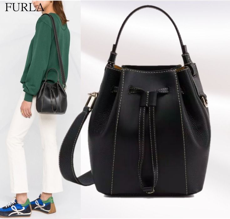 FURLA フルラ】Miastella バケットバッグ ショルダーバック (FURLA