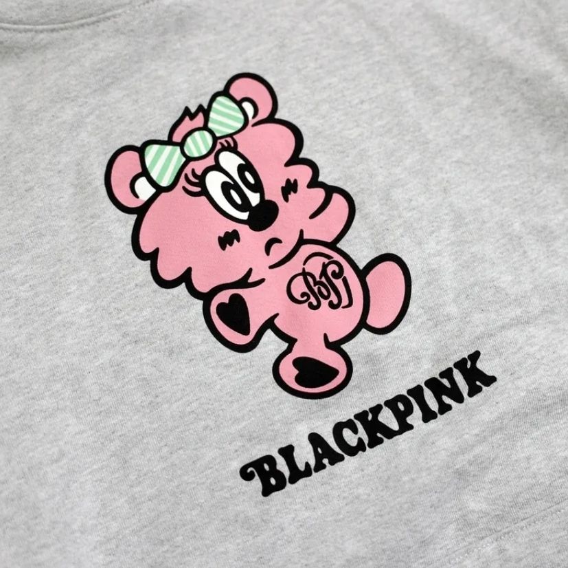 ☆海外限定コラボ激レア!GDC/VERDY×BLACKPINK PLUSH パーカー (Girls