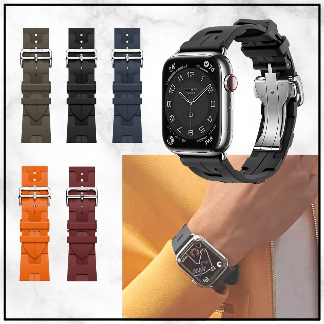 HERMES】Apple Watch/Single Tour/Deployment Buckle Kilim/45 (HERMES