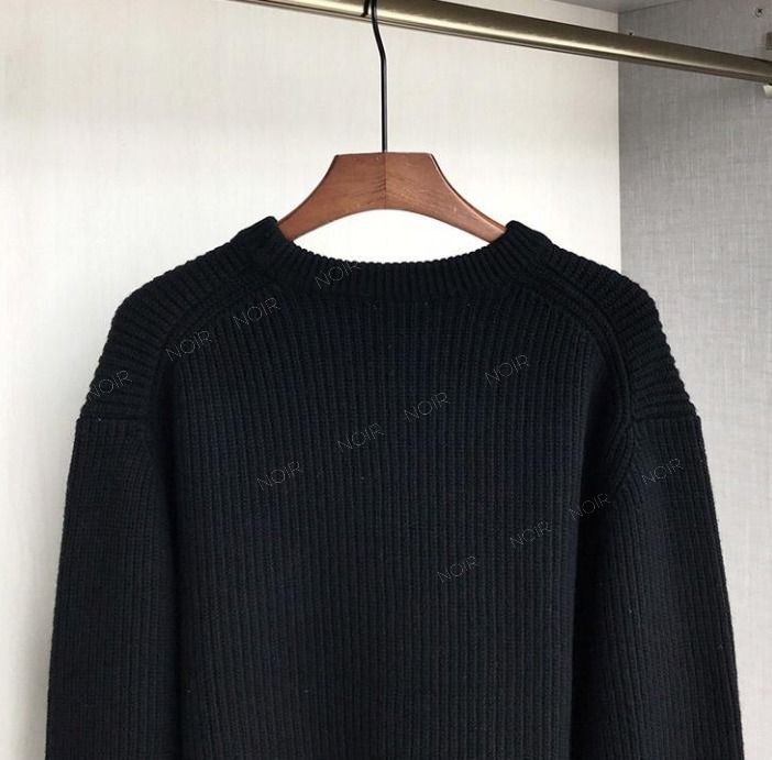 国内即発 CELINE オーバーサイズ セーター / リブ編みウール (CELINE