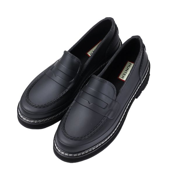 HUNTER ハンター ローファー 靴 レインシューズ 晴雨兼用 防水 (HUNTER