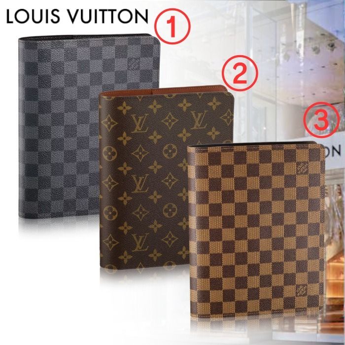 すぐ届く/機能的/見やすい大きさ】ルイヴィトン アジェンダ (Louis