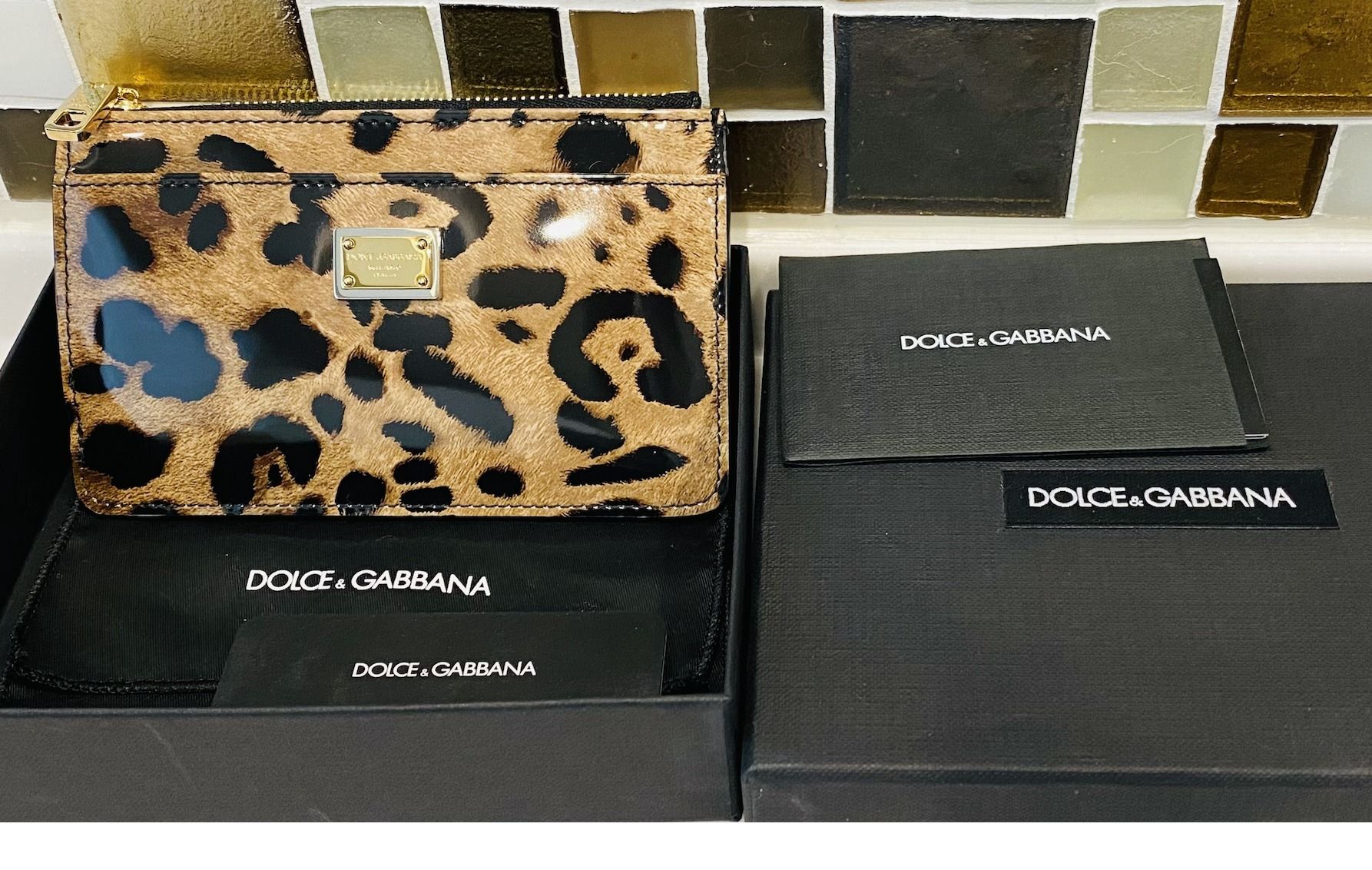 DOLCE & GABBANA】ヒョウ柄 カードケース (Dolce & Gabbana/カード