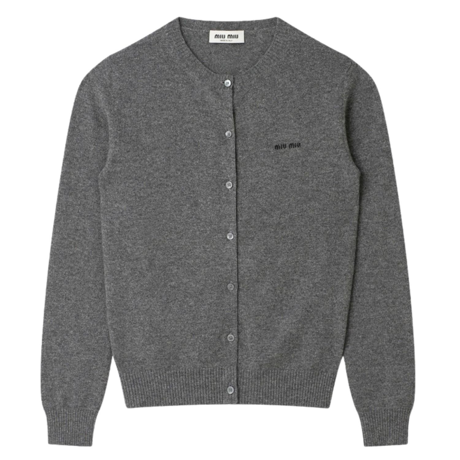 MIU MIU ミュウミュウ カシミア ニット Cardigan カーディガン (MiuMiu