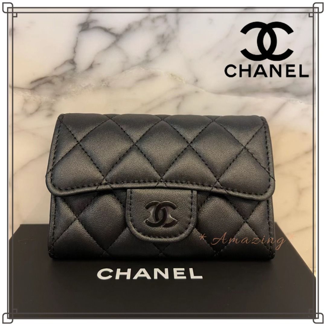 限定☆オールブラック】 CHANEL カードケースSoBlack (CHANEL/カード