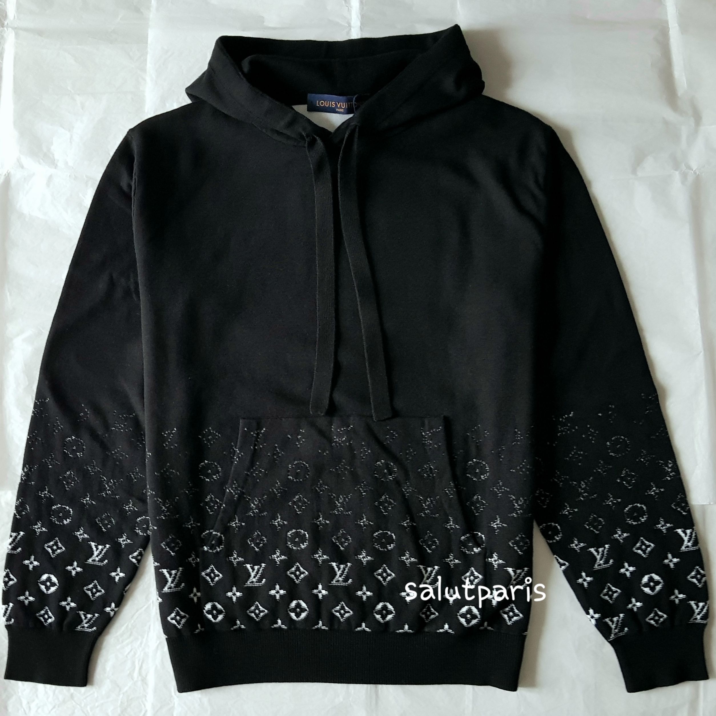 送料込*ルイヴィトン*モノグラムグラディエントコットンフーディ