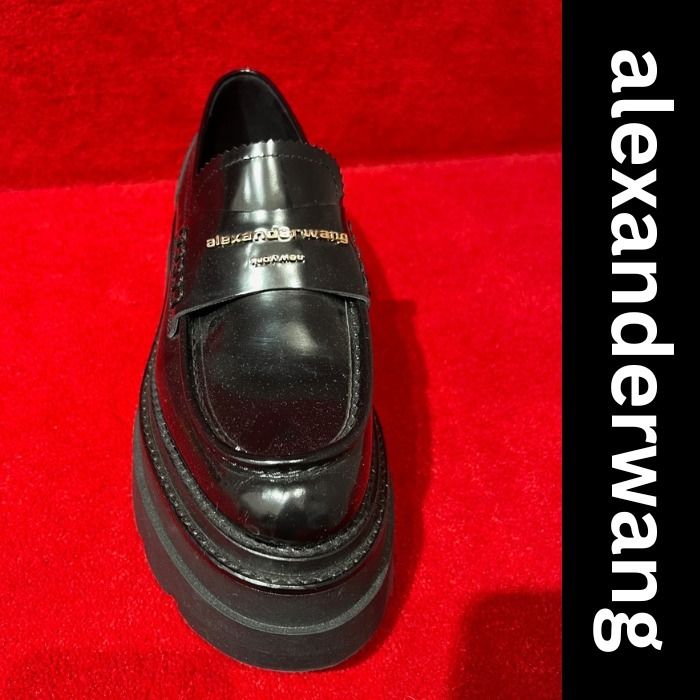 美脚効果 厚底ローファー【alexanderwang 】Carter Platform
