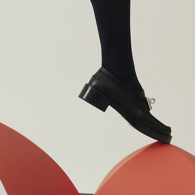 ☆ケリーバックルがステキ♪【HERMES】モカシン ホット☆ (HERMES