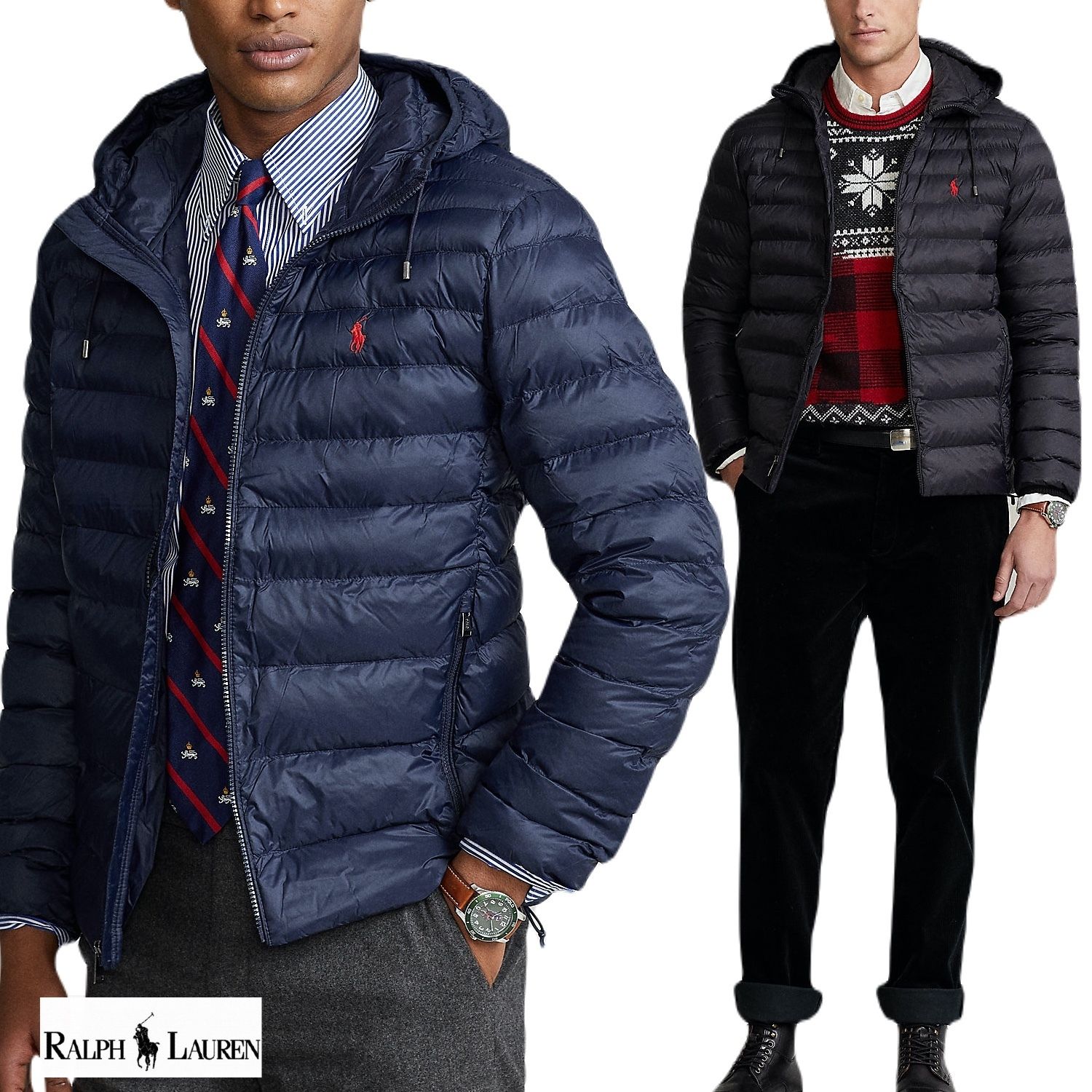 ポロラルフローレン パッカブル フーデッドジャケット (Ralph Lauren