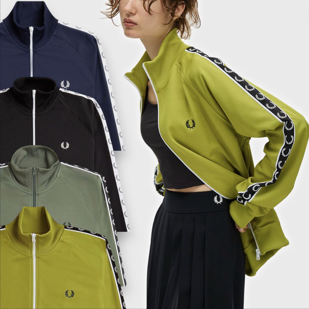 フレッドペリー テープド トラックジャケット (FRED PERRY/ジャージ