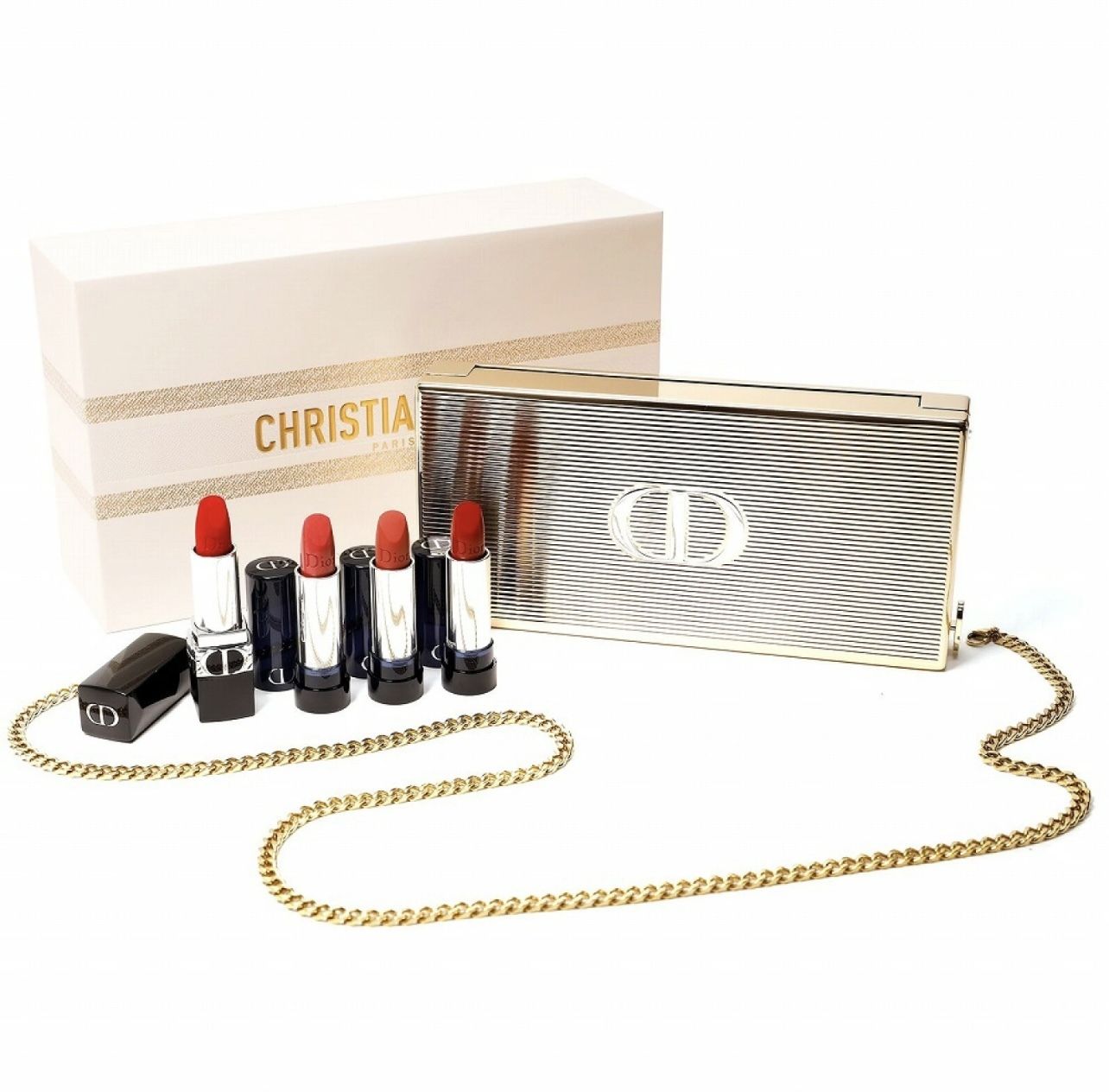 Diorディオール チェーンバッグ+口紅4本 豪華セット ギフト最適 (Dior