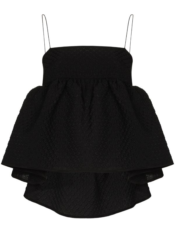 Cecilie Bahnsen Selena ラッフル トップ 通販 - FARFETCH