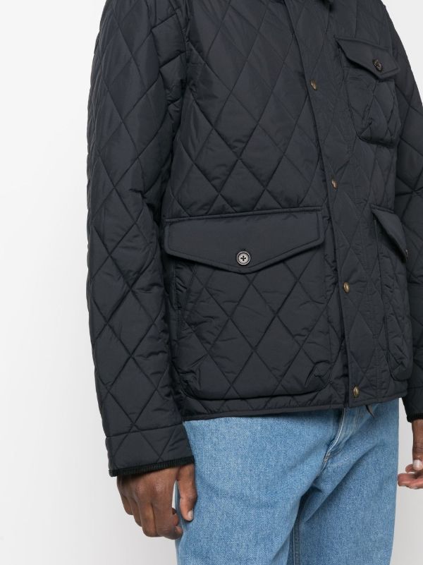 Polo Ralph Lauren キルティング ジャケット | ブラック | FARFETCH JP