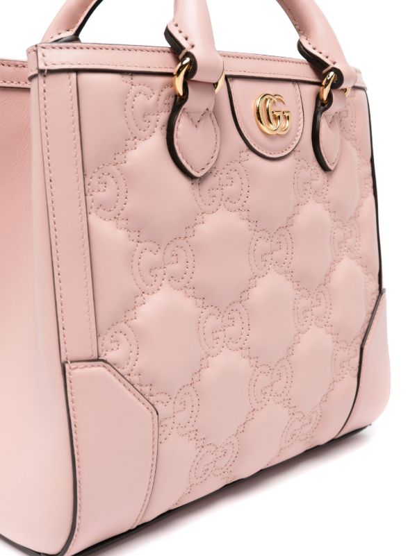 Gucci GG マテラッセ ハンドバッグ S | ピンク | FARFETCH JP