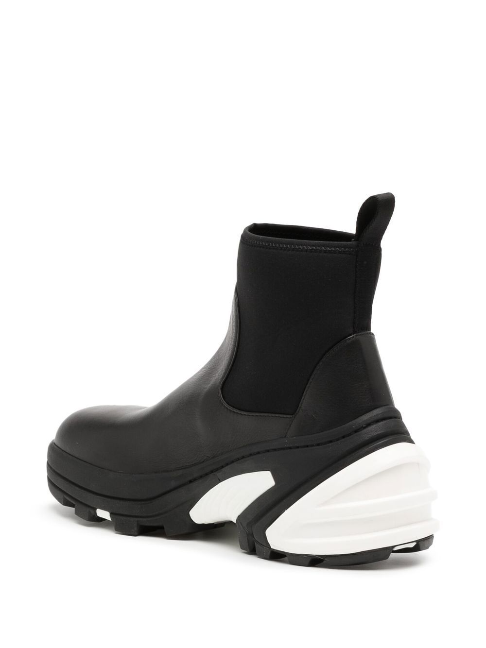 1017 ALYX 9SM チャンキーソール アンクルブーツ | ブラック | FARFETCH JP