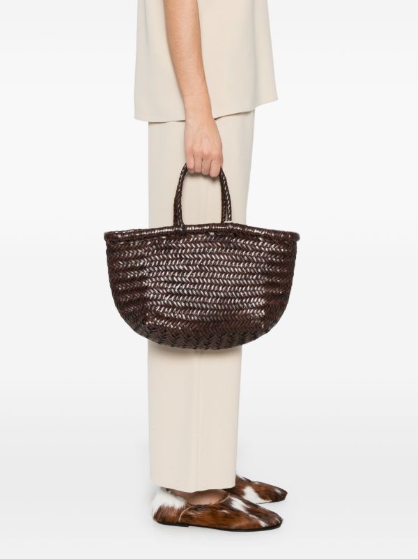 DRAGON DIFFUSION Small Triple Jump Tote Bag | Brown | FARFETCH