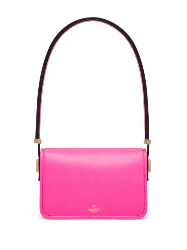 Valentino Garavani Small Letter Shoulder Bag | Pink | FARFETCH