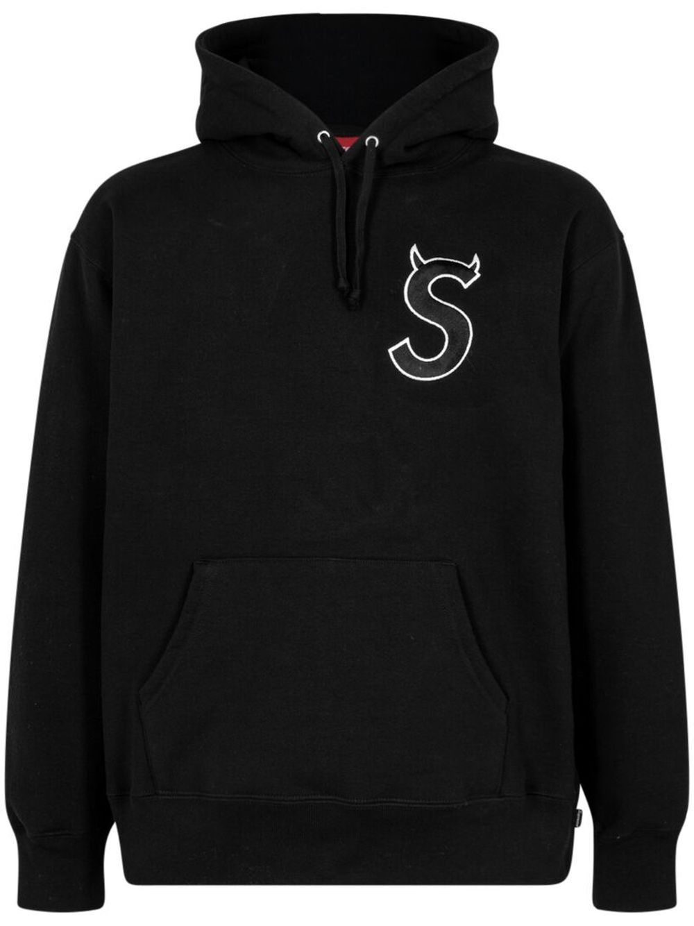 Supreme S Logo Hoodie | Black | FARFETCH
