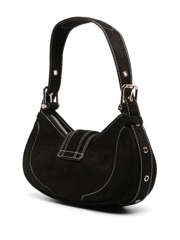 Osoi Hobo Brocle buckle-fastening Shoulder Bag | Black | FARFETCH