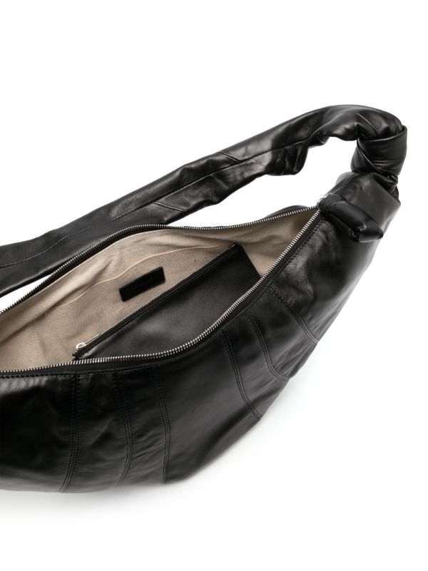 LEMAIRE クロワッサン ショルダーバッグ L | ブラック | FARFETCH JP