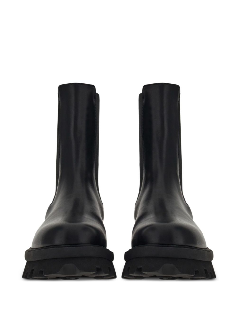 Ferragamo チャンキー チェルシーブーツ | ブラック | FARFETCH JP