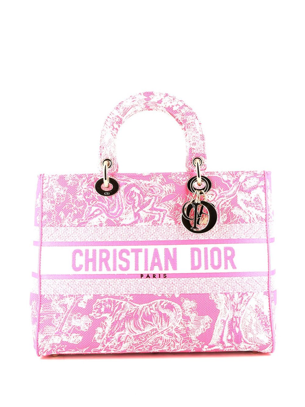Christian Dior Pre-Owned 2020s pre-owned Lady D-Lite Tote Bag