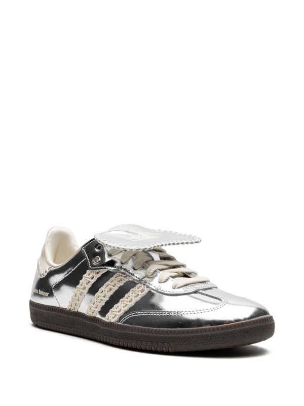 Adidas x Wales Bonner Samba Sneakers | Silver | FARFETCH