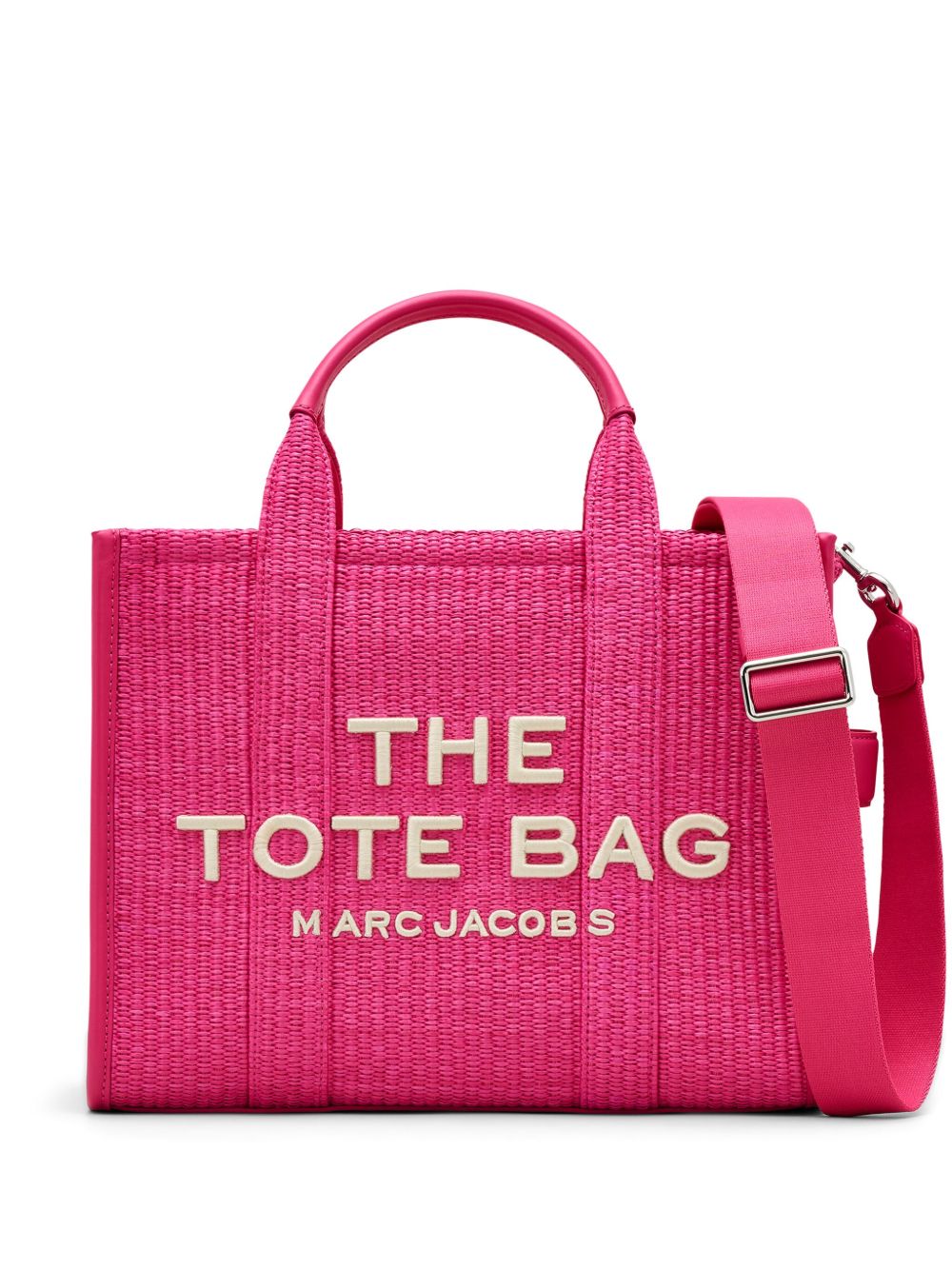 Marc Jacobs The Medium Woven Tote Bag | Pink | FARFETCH CA