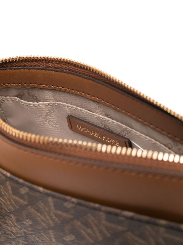 Michael Michael Kors logo-print Cross Body Bag | Brown | FARFETCH