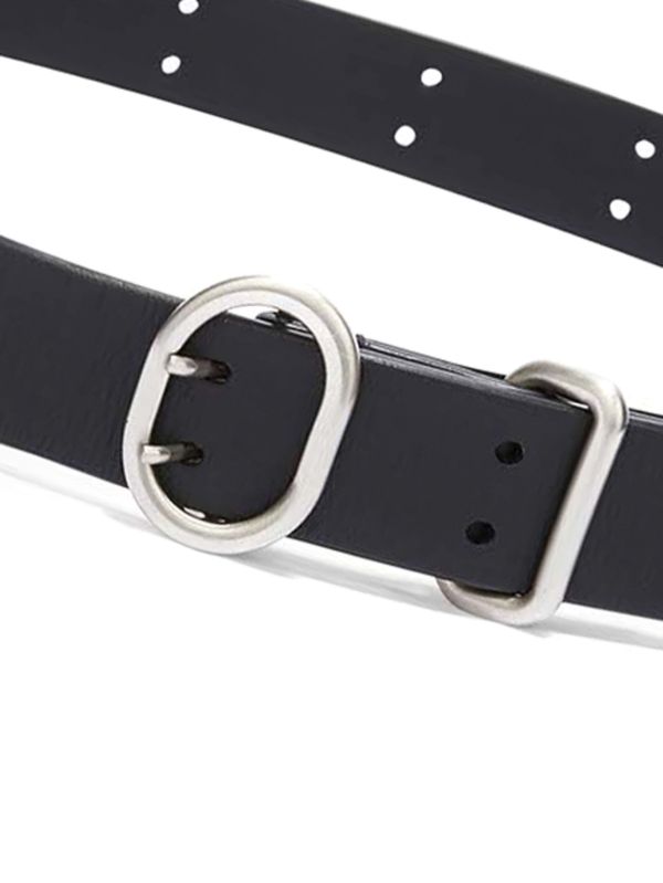 Jil Sander Cannolo レザーベルト | ブラック | FARFETCH JP