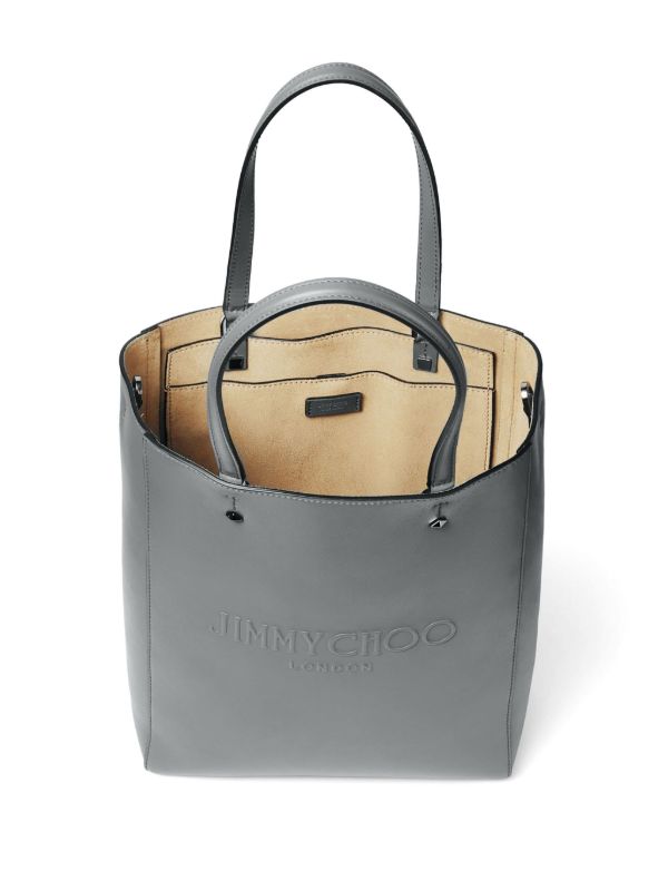 Jimmy Choo Lenny ハンドバッグ M | グレー | FARFETCH JP
