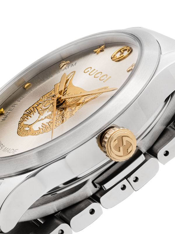 Gucci G-タイムレス 27mm 腕時計 | シルバートーン | FARFETCH JP