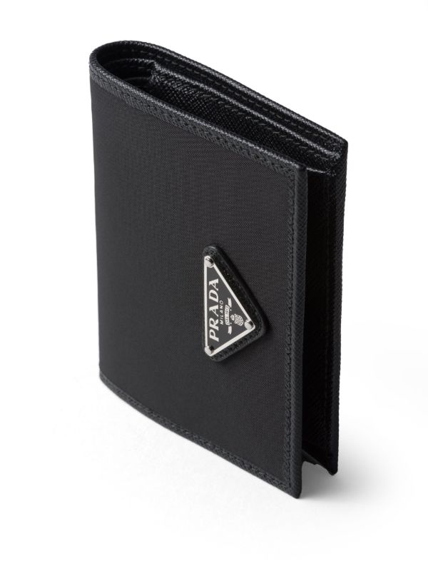 Prada 二つ折り財布 | ブラック | FARFETCH JP