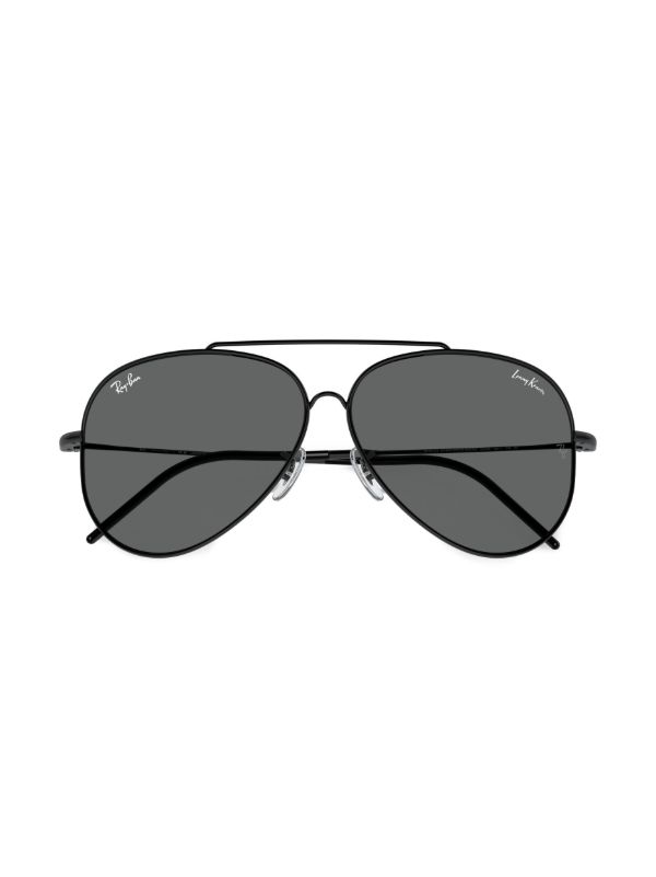 Ray-Ban x Lenny Kravitz 'Aviator Reverse' サングラス | ブラック