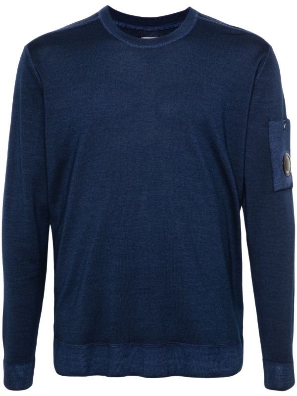 C.P. Company レンズディテール セーター | ブルー | FARFETCH JP