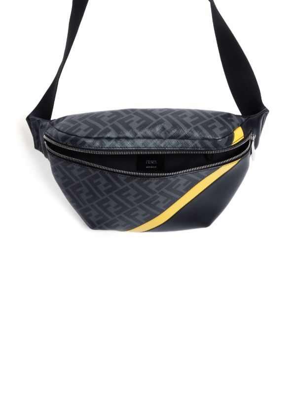 Fendi Pre-Owned Zucca Belt Bag | Black | FARFETCH