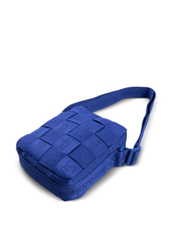 Supreme Woven Shoulder Bag | Blue | FARFETCH