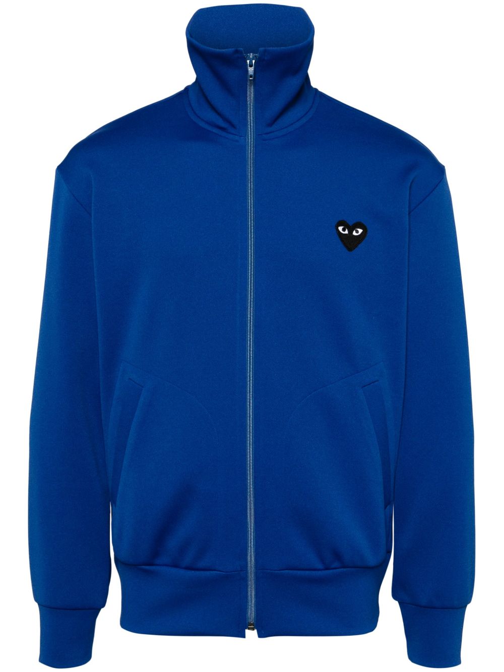 Comme Des Garçons Play ハートプリント トラックジャケット | ブルー
