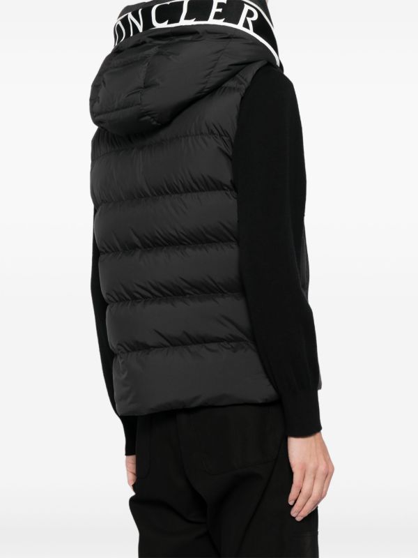 Moncler Cardamine Gilet | Black | FARFETCH